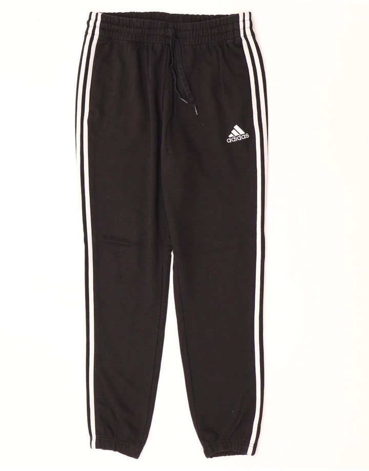 Adidas Herren-Trainingshose, Jogginghose, Größe L, Schwarz, Baumwolle