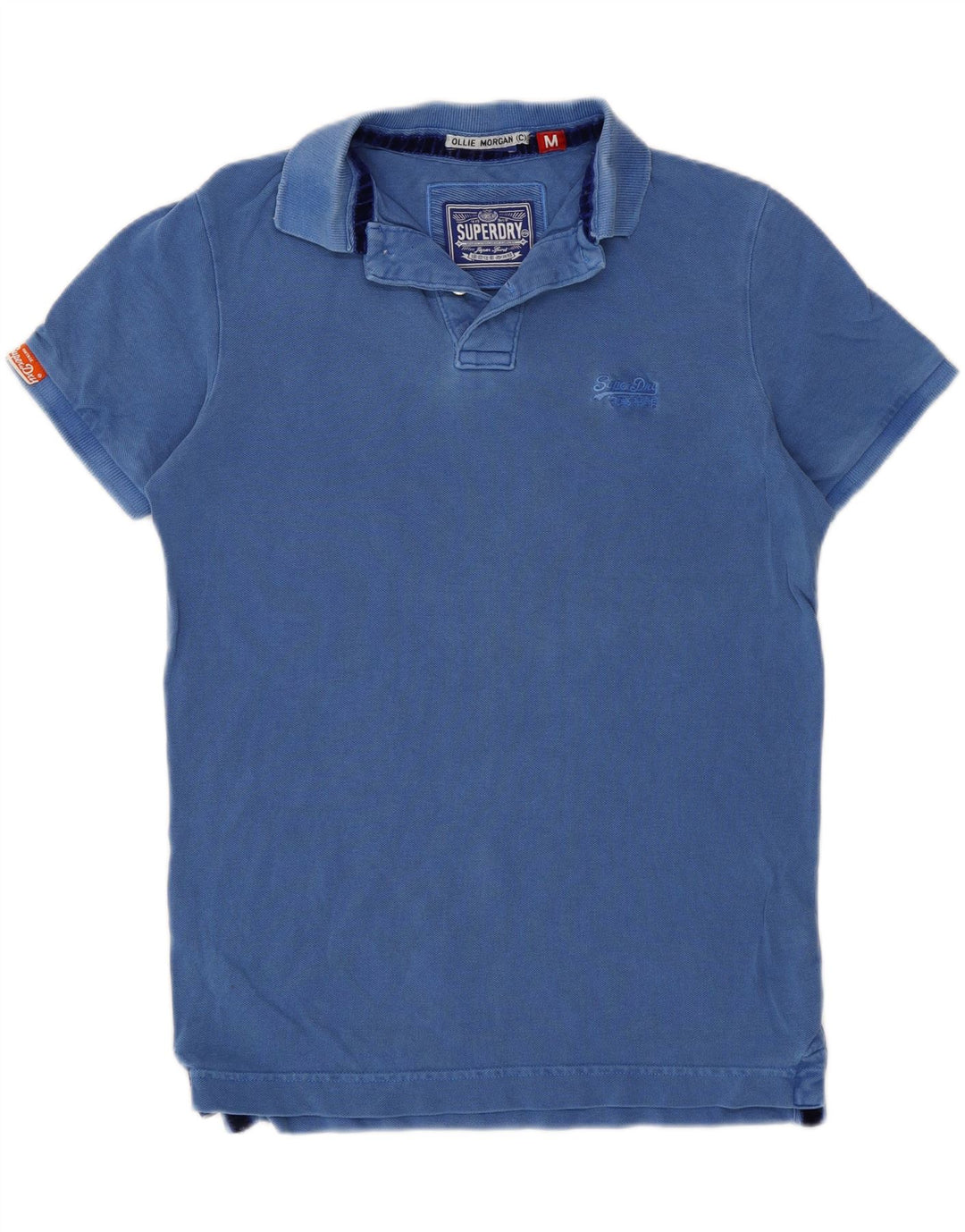 Superdry Herren Poloshirt Mittelblau