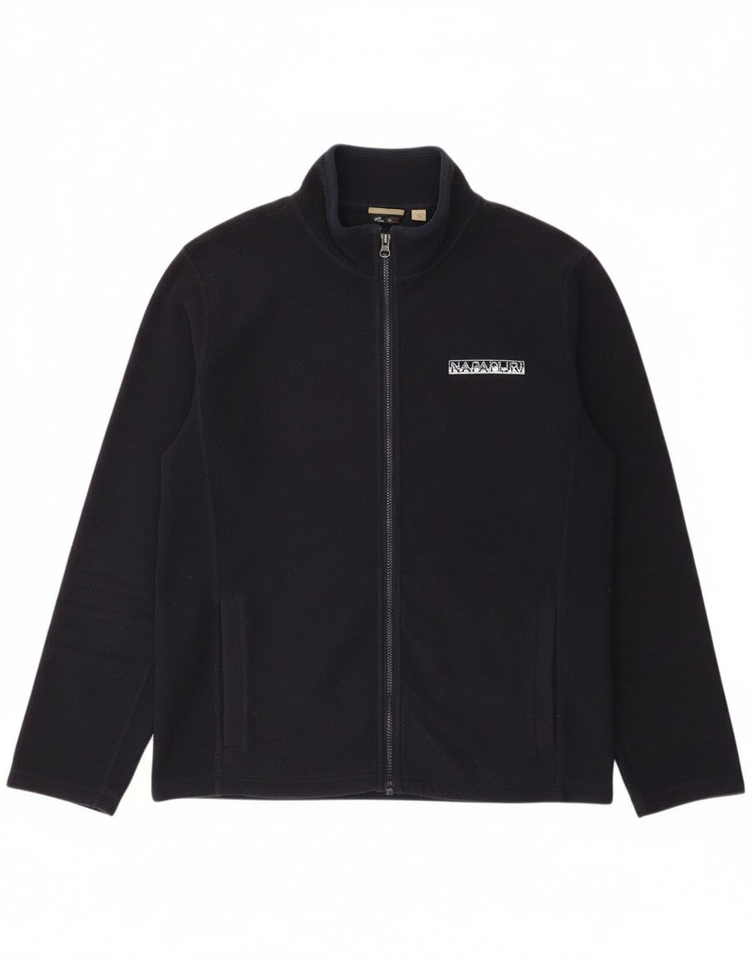 Napapijri Herren Fleecejacke UK 42 XL Marineblau Polyester