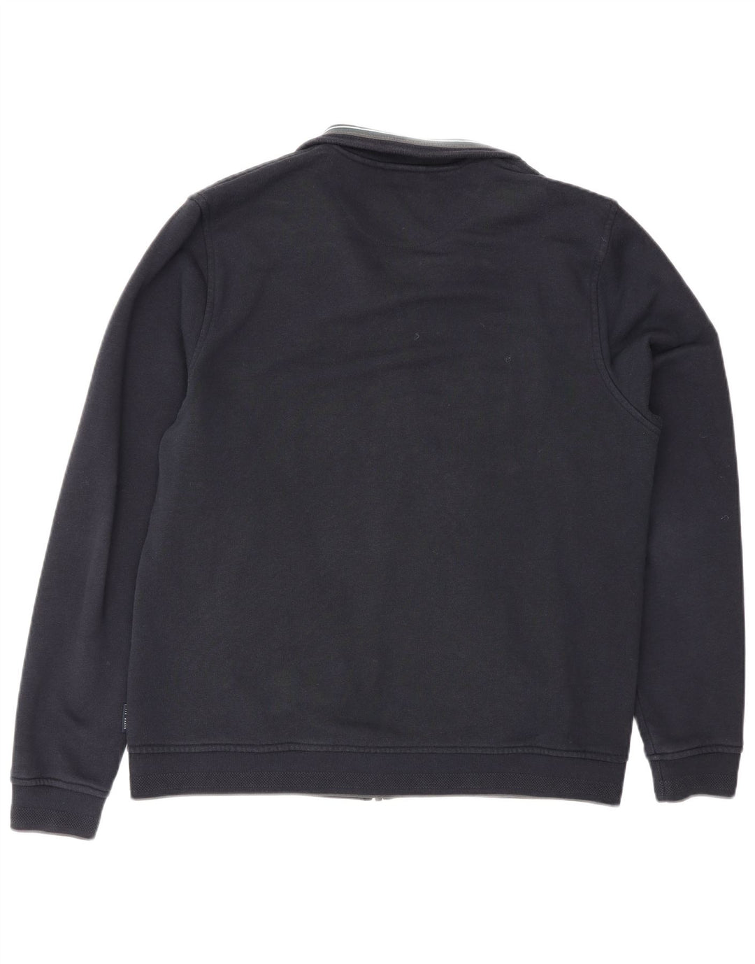Ted Baker Mens Bomber Jacket Size 4 Large Navy Blue Cotton