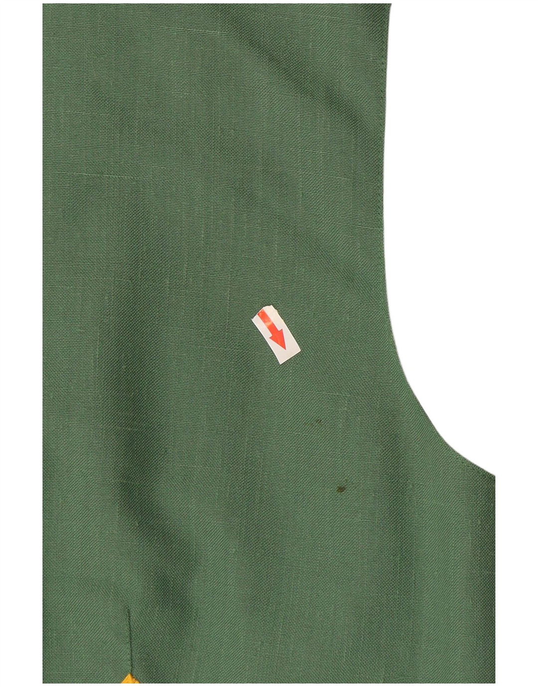 Vintage Damen Weste IT 48 XL Grün Polyester