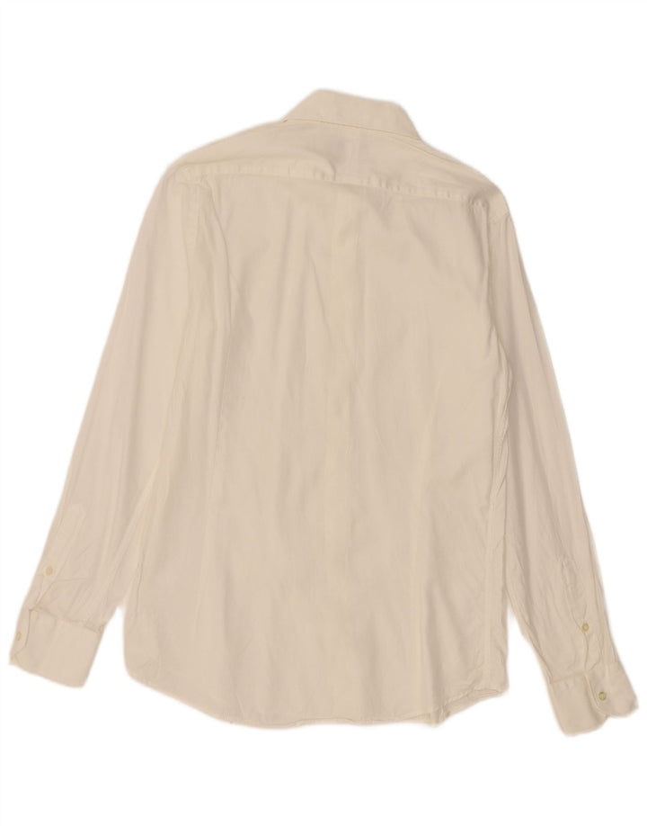 Massimo Dutti Herrenhemd Größe 39 Medium Weiß
