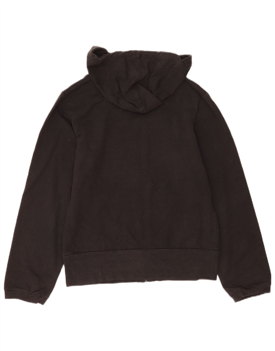 Reebok Damen Zip Hoodie Pullover UK 12 Medium Schwarz