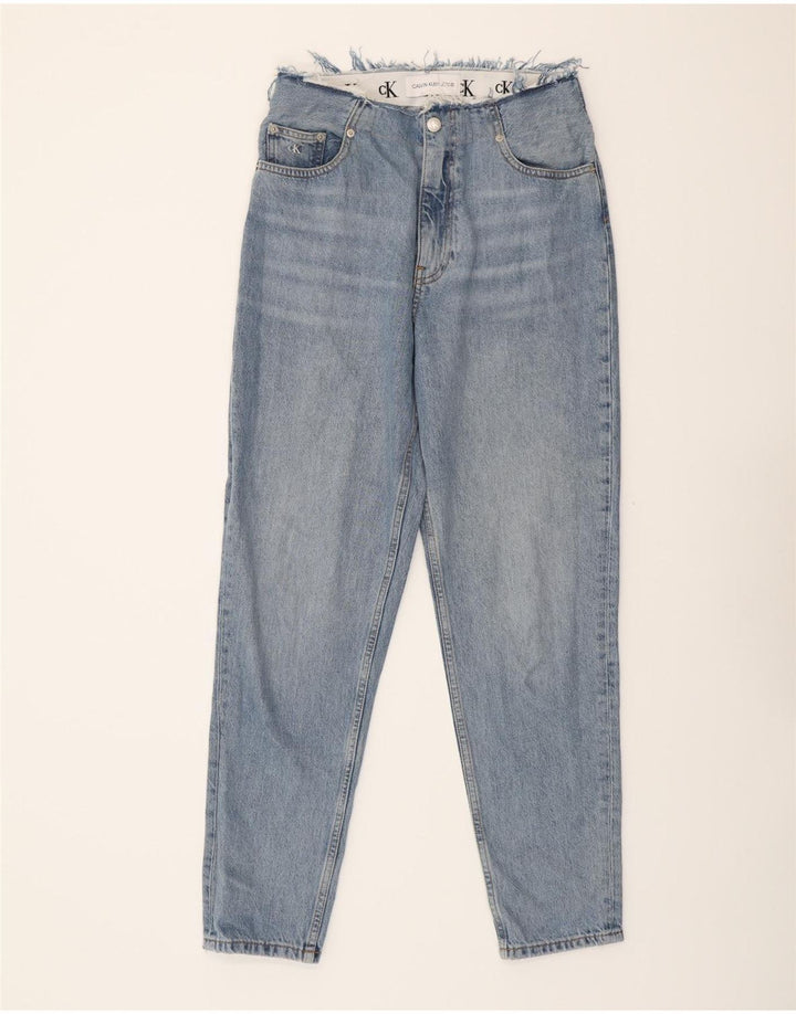 CALVIN KLEIN Womens Tapered Jeans W27 L29 Blue Vintage Calvin Klein and Second-Hand Calvin Klein from Messina Hembry 