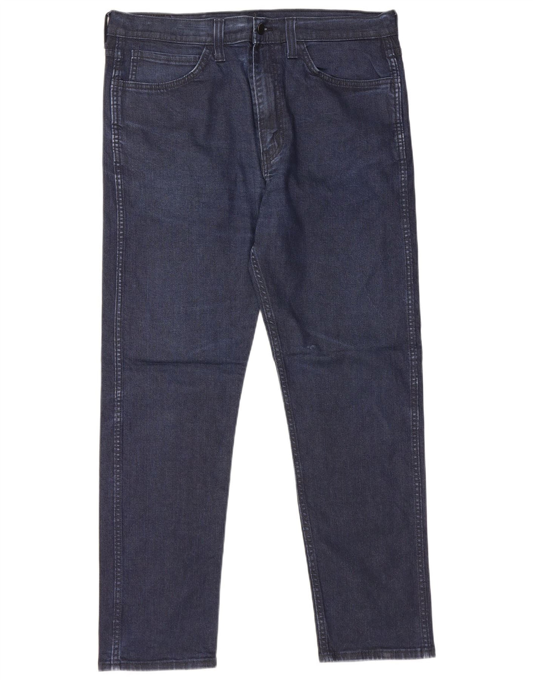 LEVI'S Herren 522 Tapered Jeans W36 L32 Marineblau Baumwolle
