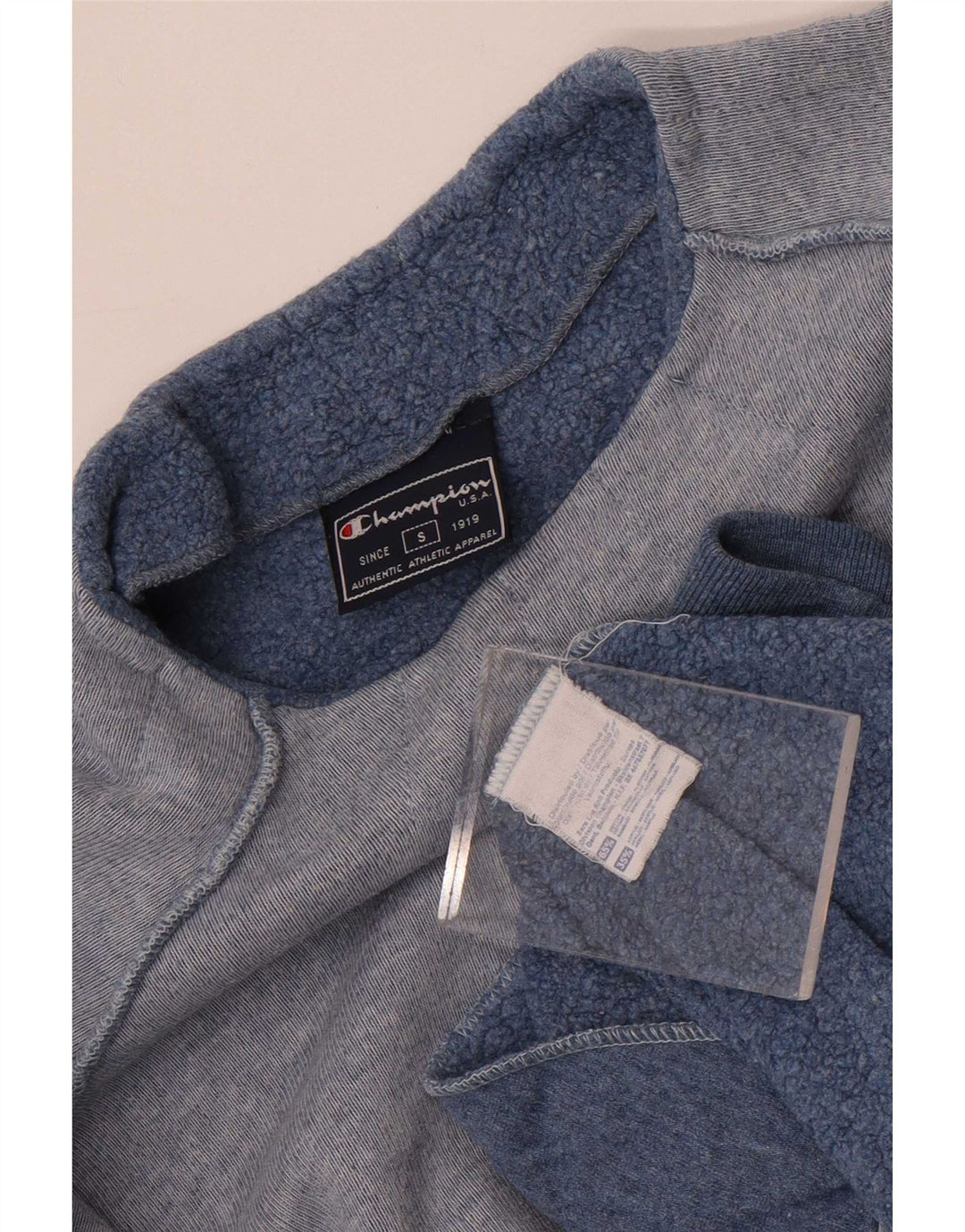 Champion Damen-Sweatshirt in Übergröße, Gr. 10, Größe S, Blau, Baumwolle