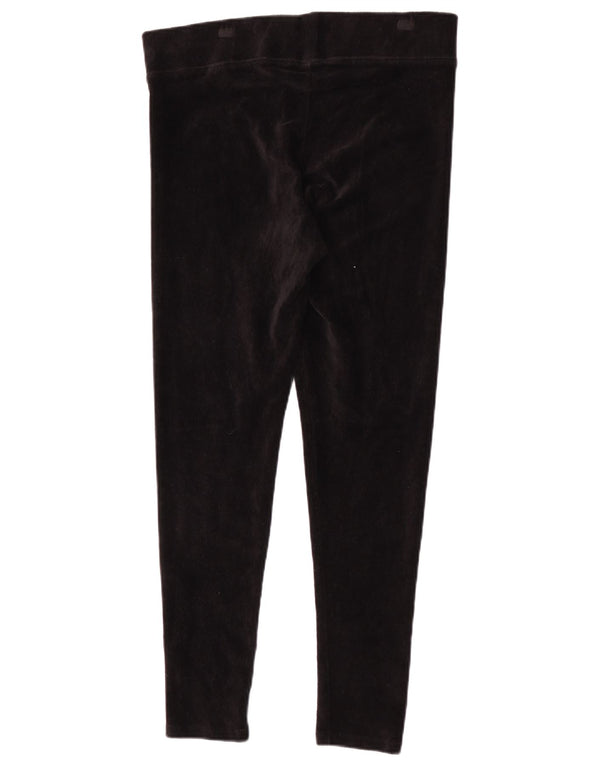 Marks & Spencer Damen Leggings UK 14 Große schwarze Baumwolle