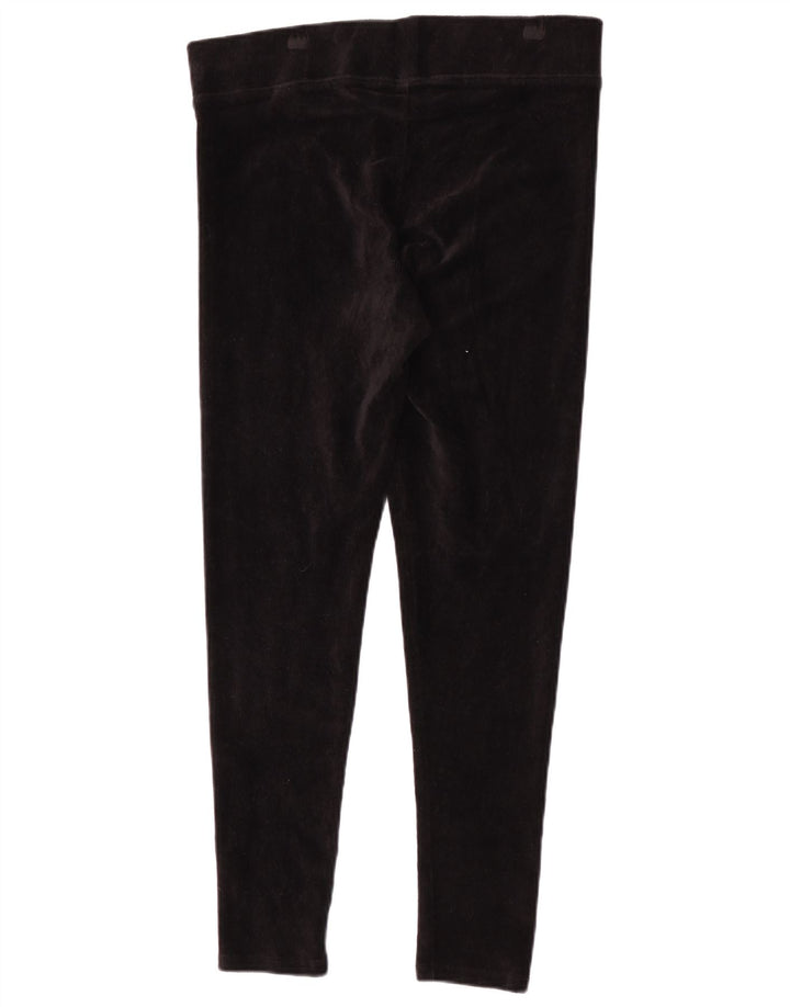 Marks & Spencer Damen Leggings UK 14 Große schwarze Baumwolle