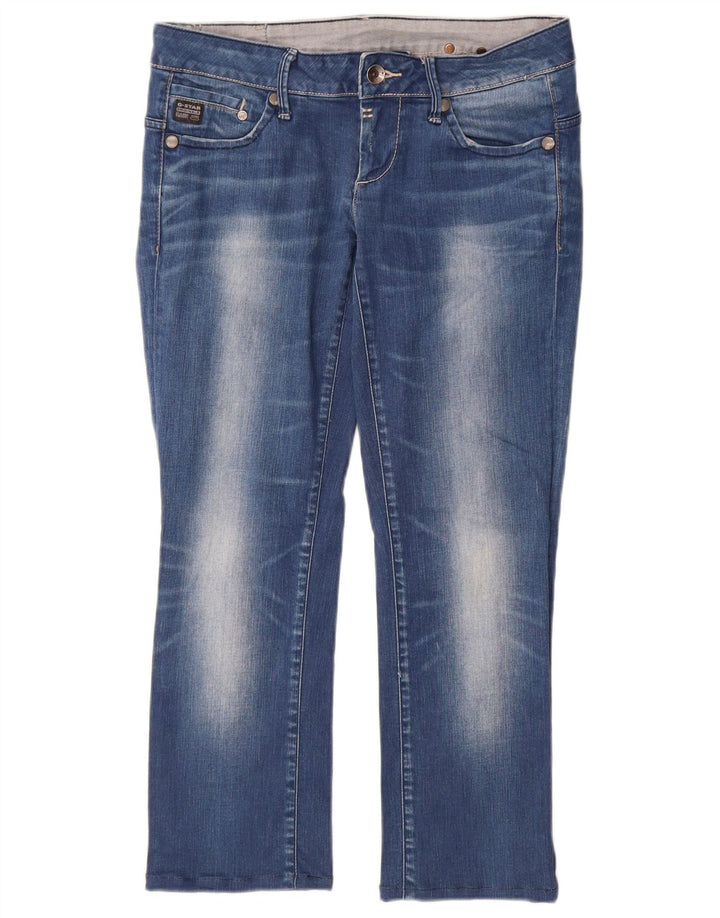 G-Star Damen Low Waist Slim Jeans W30 L27 Blau