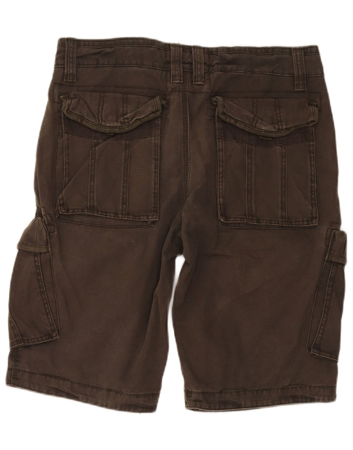 Fat Face Herren-Cargo-Shorts W34, große braune Baumwolle