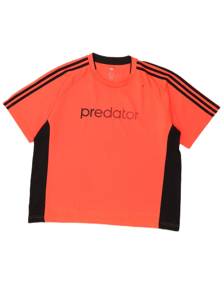 Adidas Herren Predator Graphic T-Shirt Top XL Rosa Farbblock