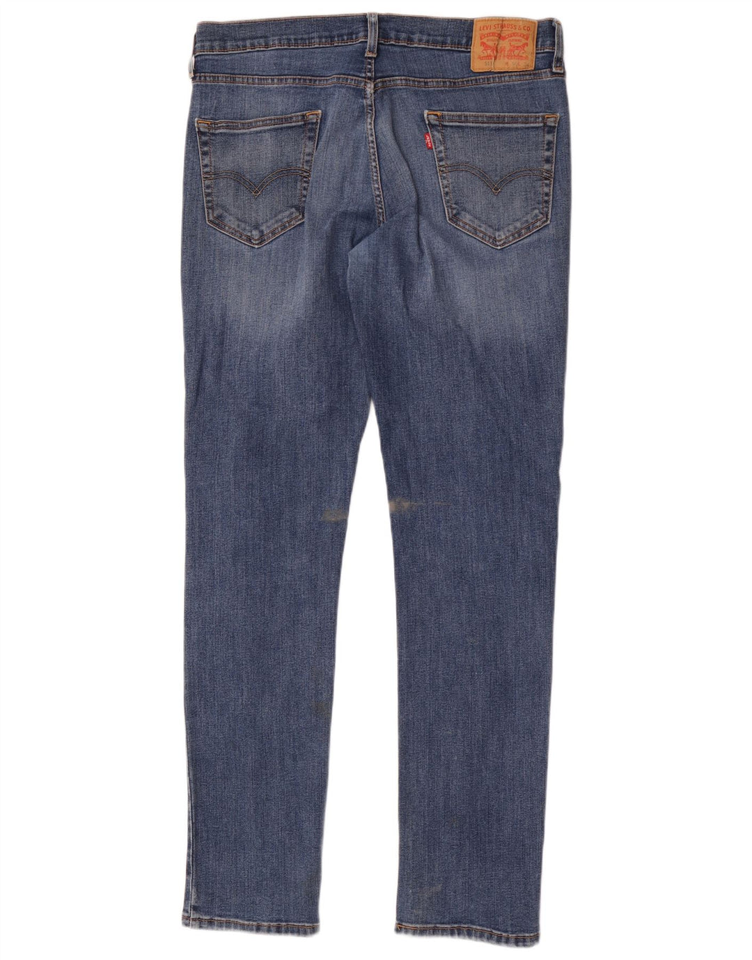 Levi's Herren 511 Slim Jeans W34 L34 Blaue Baumwolle