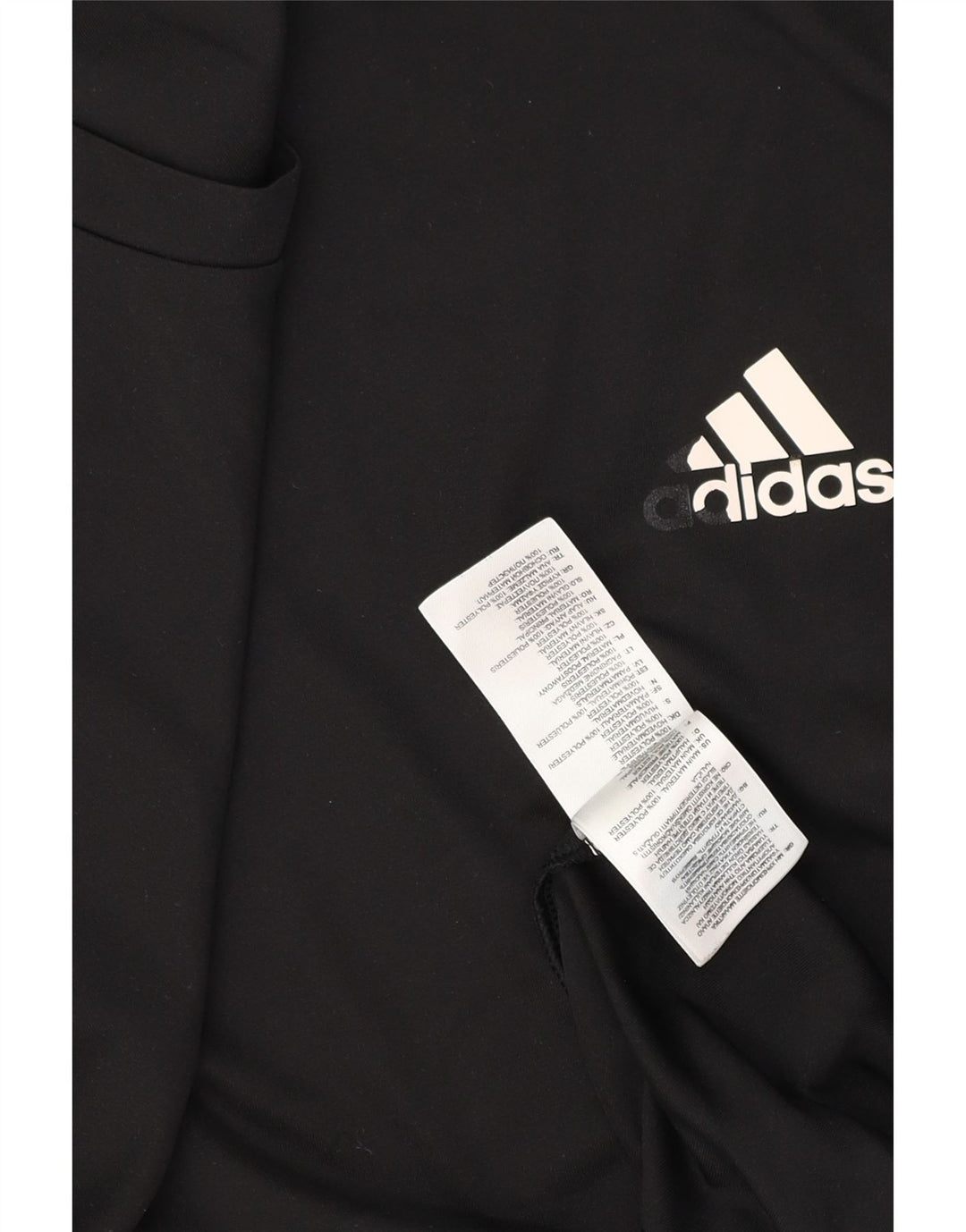 Adidas Herren Grafik T-Shirt Top 2XL Schwarz Polyester