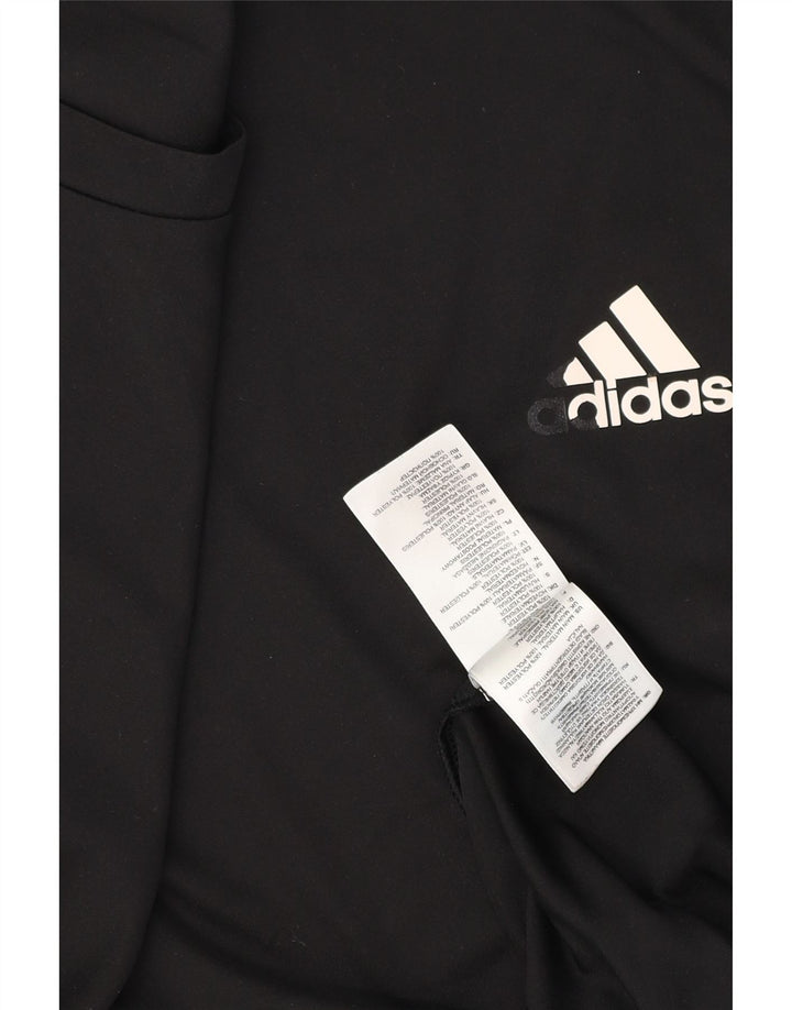 Adidas Herren Grafik T-Shirt Top 2XL Schwarz Polyester