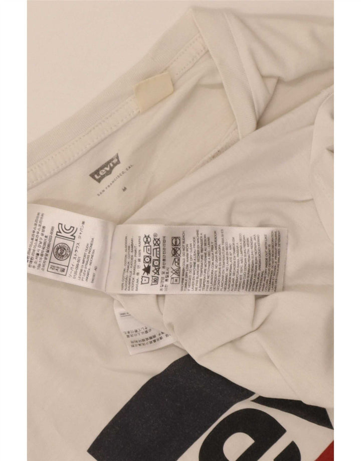 Levi's Herren-T-Shirt mit Grafik, mittelweiße Baumwolle