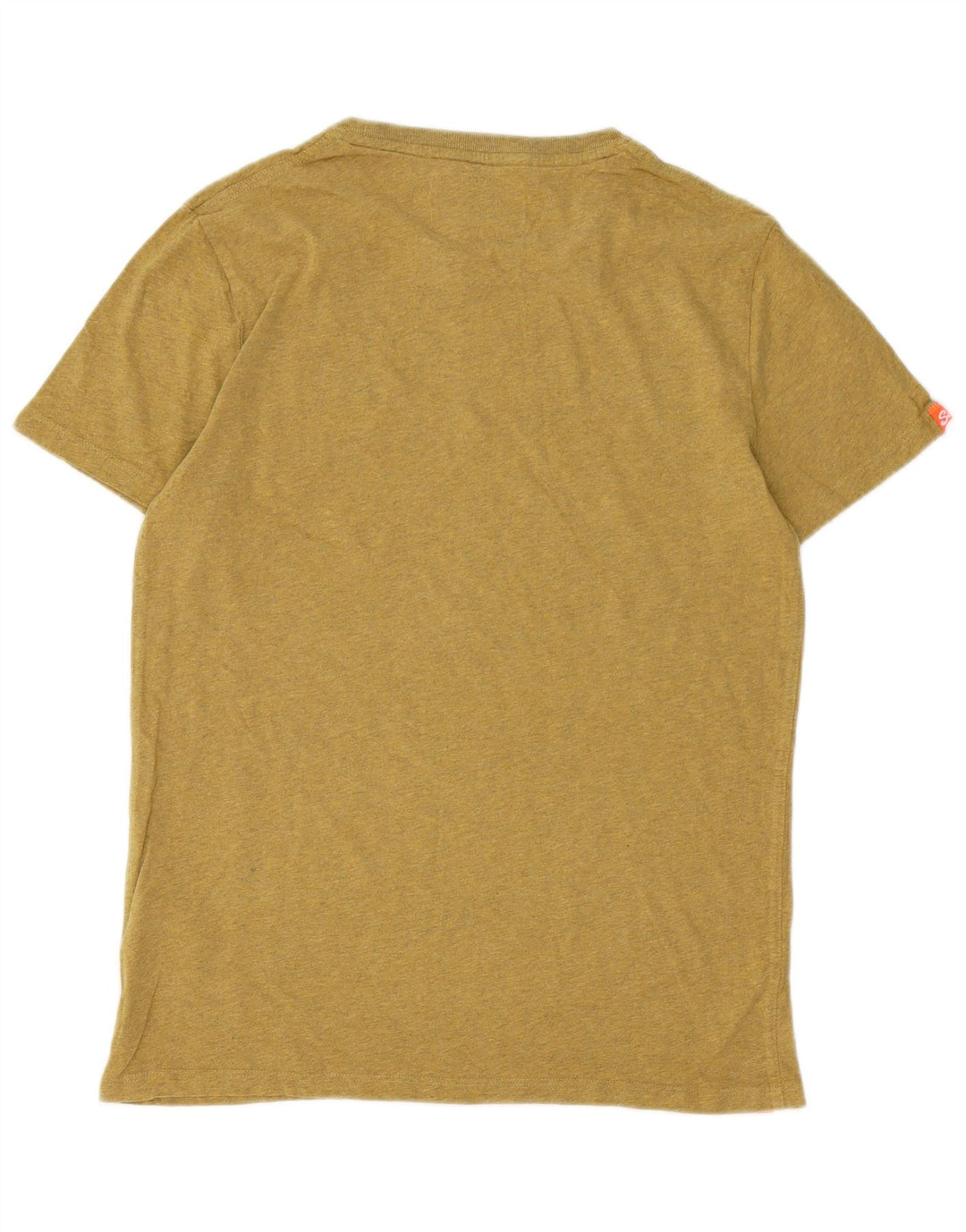 SUPERDRY Herren T-Shirt Top Small Khaki Baumwolle