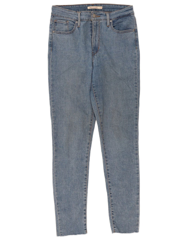 Levi's Damen 721 High Rise Skinny Jeans W29 L30 Blaue Baumwolle