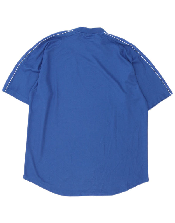 Nike Herren Grafik T-Shirt Top UK 45/47 XL Blau