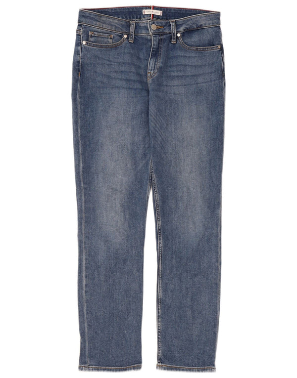 Tommy Hilfiger Womens Rome Straight Jeans W30 L30 Blue Cotton