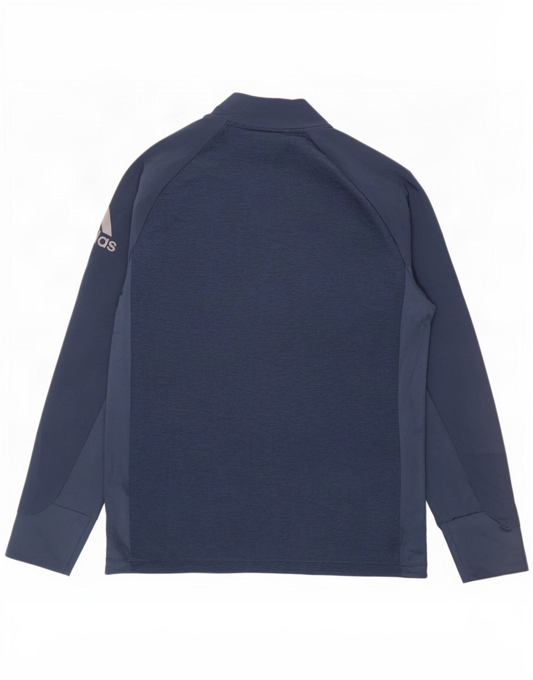 Adidas Herren-Trainingsanzug mit Grafik-Pullover, mittelgroß, Marineblau, Farbblock