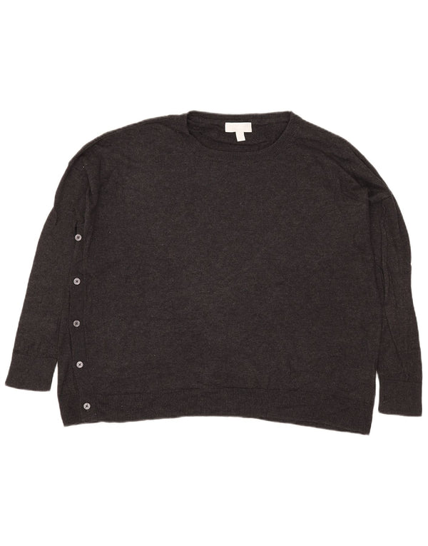 The White Company Damen-Pullover mit U-Boot-Ausschnitt, UK 14, Mittelgrau