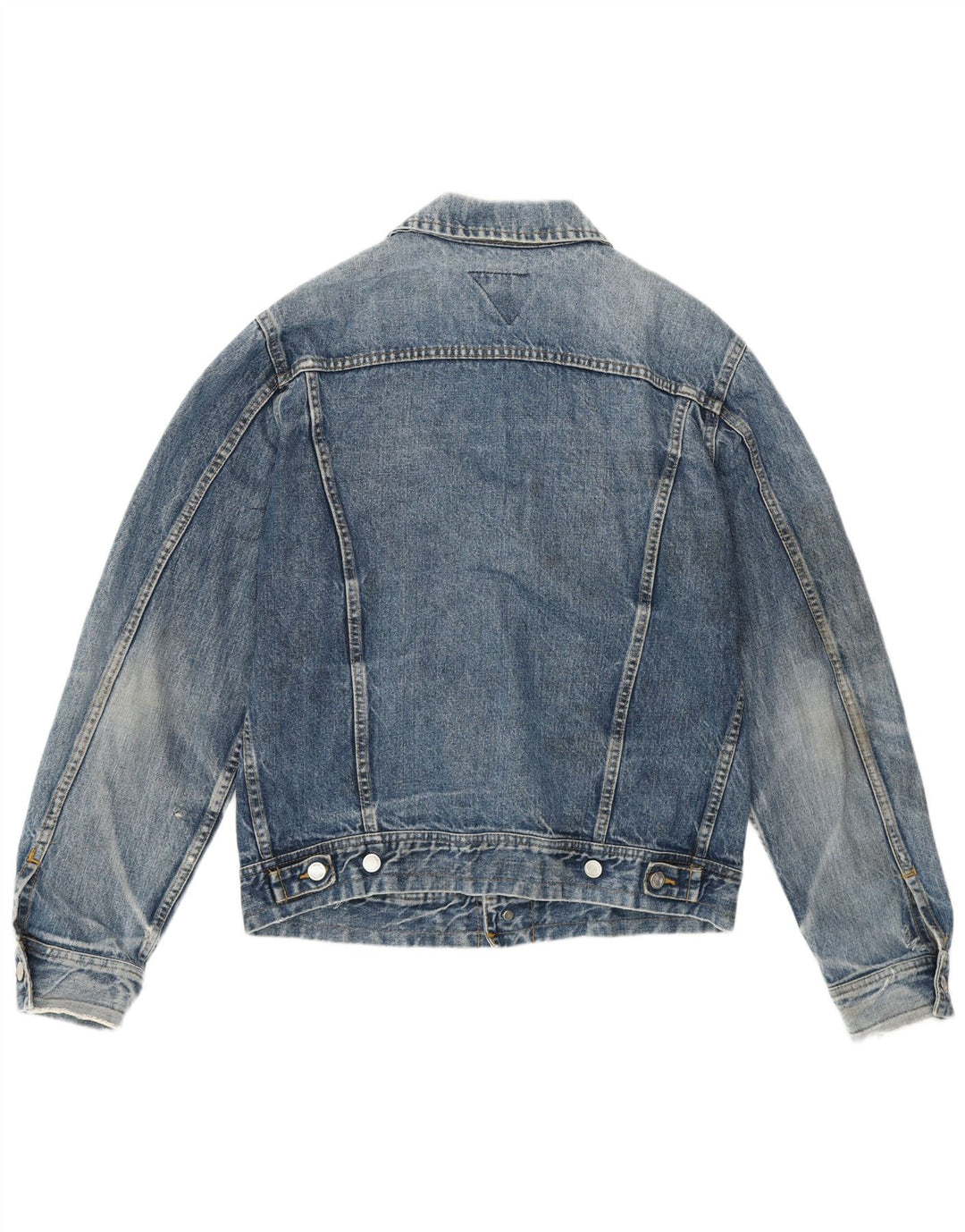 Meltin' Pot Damen Jeansjacke UK 18 XL Blaue Baumwolle