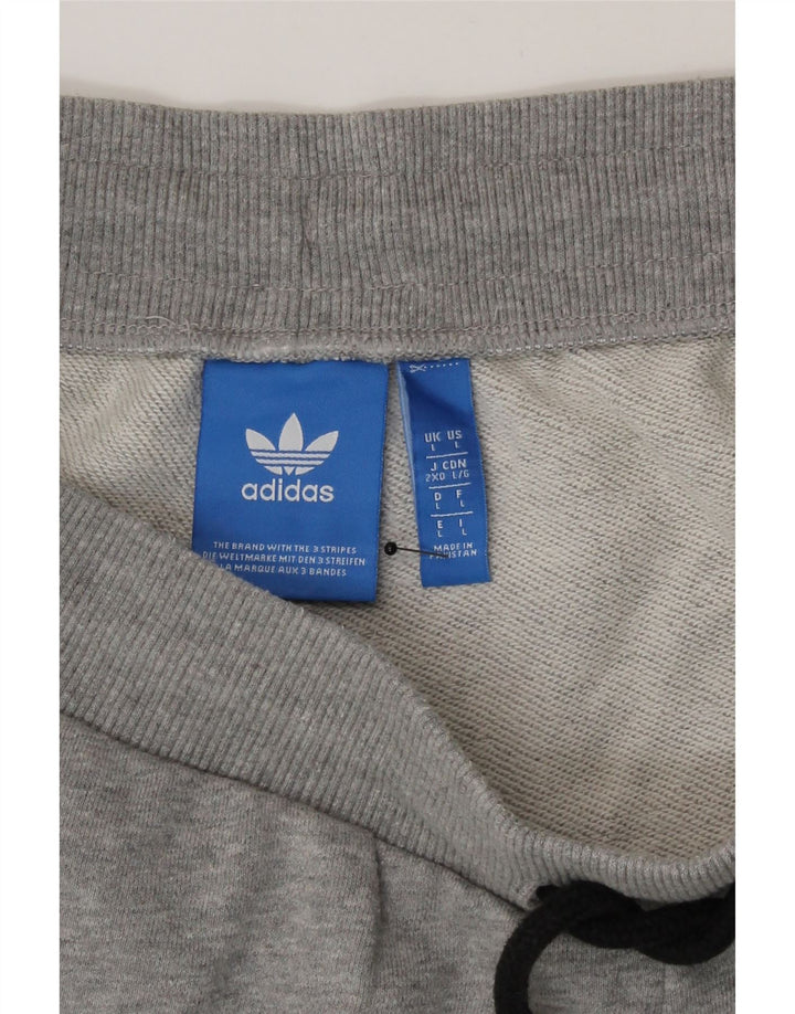 Adidas Herren Sport Shorts Large Grau meliert