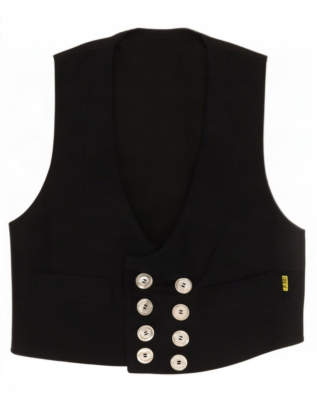 Vintage Damen Weste EU 44 XL Schwarz