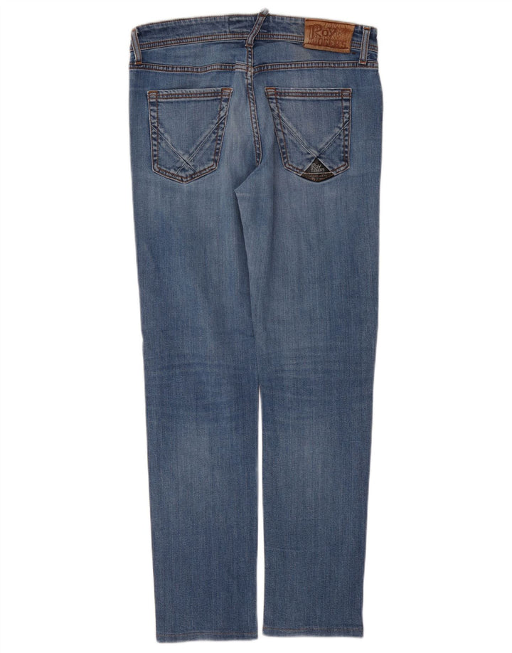 Roy Rogers Damen Superior Slim Jeans W31 L30 Blaue Baumwolle