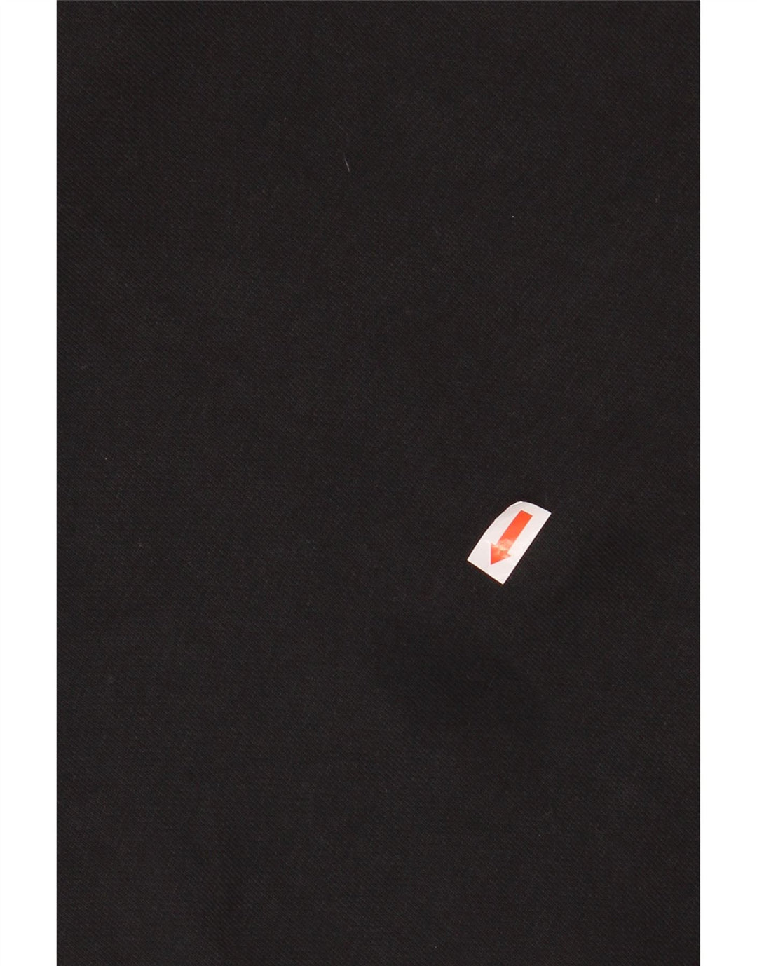 ADIDAS Damen Übergroßer Crop Hoodie Pullover UK 6 XS Schwarze Baumwolle