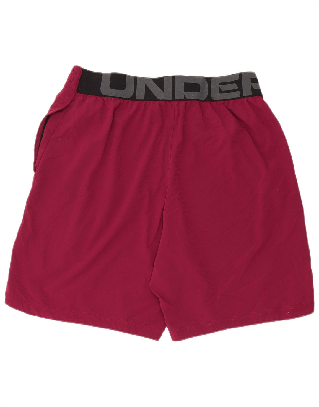 UNDER ARMOUR Herren Sportshorts mit Grafik, Größe L, Burgunderrot