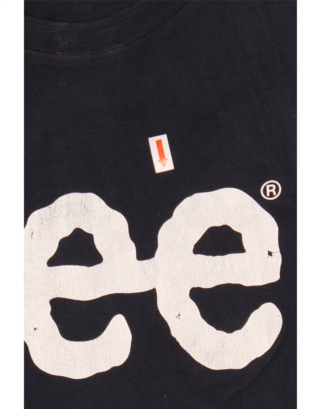 Lee Herren-T-Shirt mit normaler Passform, Grafik, Größe S, Marineblau