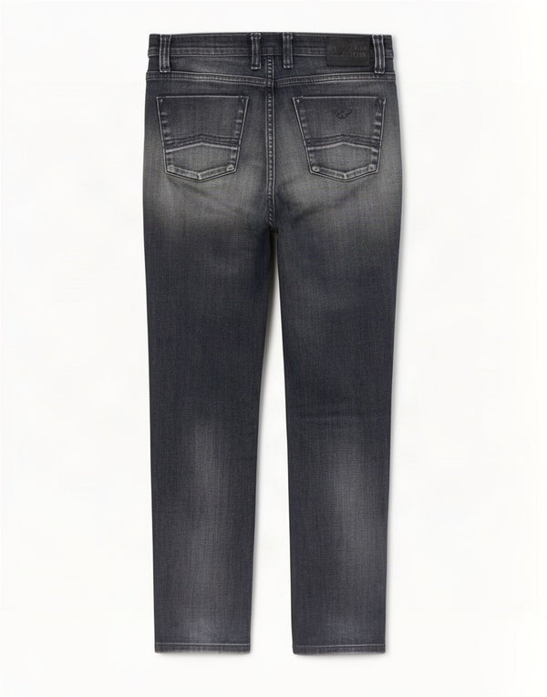 Armani Damen Slim Jeans W27 L29 Graue Baumwolle