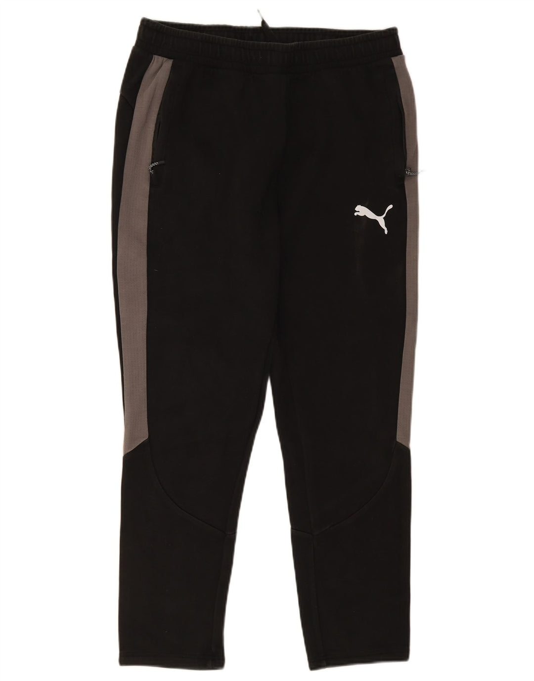Puma Herren-Trainingshose, groß, Schwarz, Farbblock