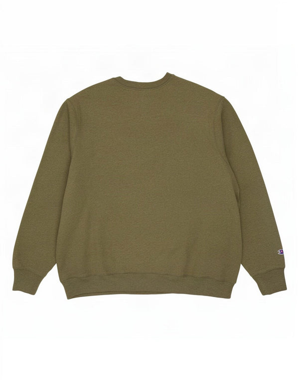Champion Herren Sweatshirt Pullover 2XL Khaki Baumwolle