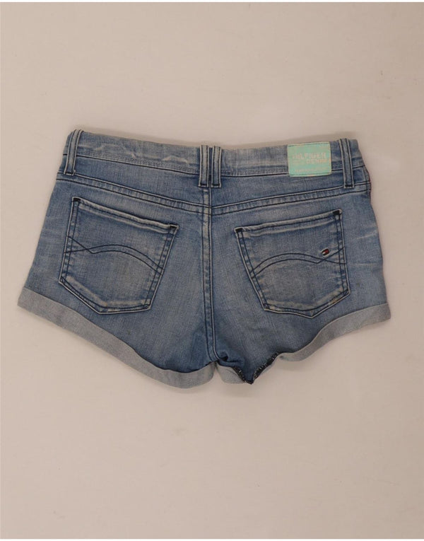 Tommy Hilfiger Denim-Shorts für Mädchen, 11–12 Jahre, W26, blaue Baumwolle