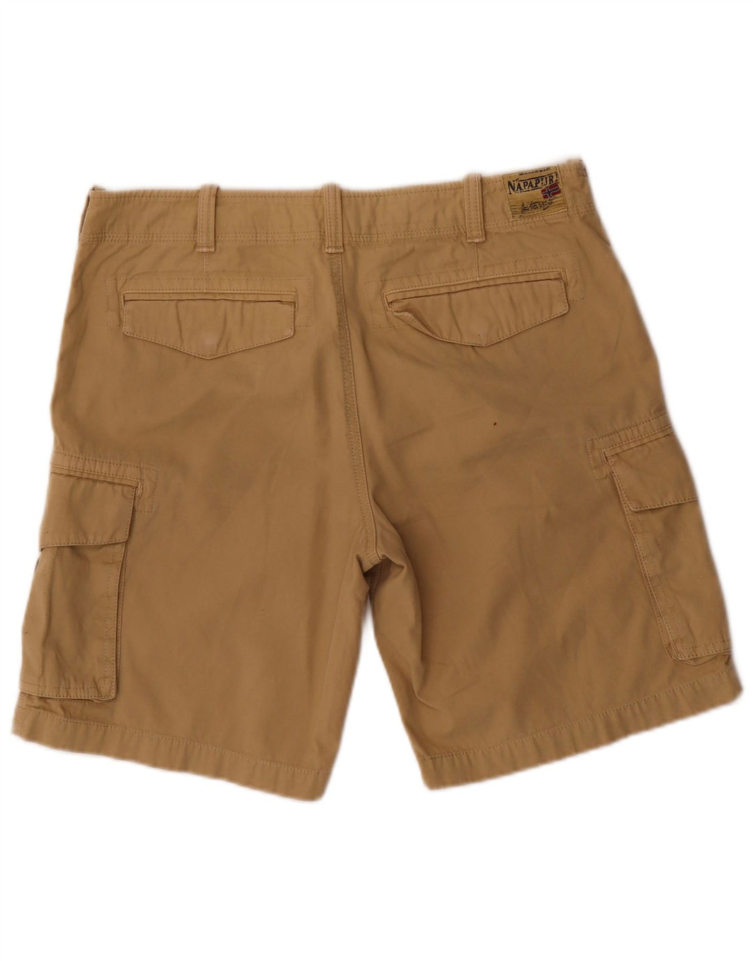 Napapijri Herren Geographic Cargo Shorts W33 Large Beige