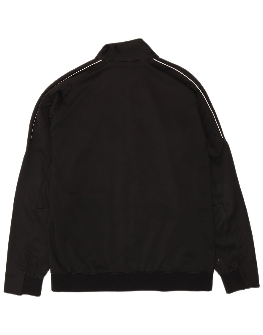 Champion Herren-Trainingsanzug-Top-Jacke XL, schwarzes Colourblock-Polyester
