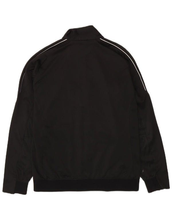 Champion Herren-Trainingsanzug-Top-Jacke XL, schwarzes Colourblock-Polyester