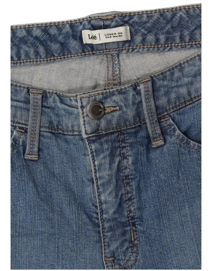 LEE Capri-Jeans mit niedriger Taille für Damen, W30, L17, Blau