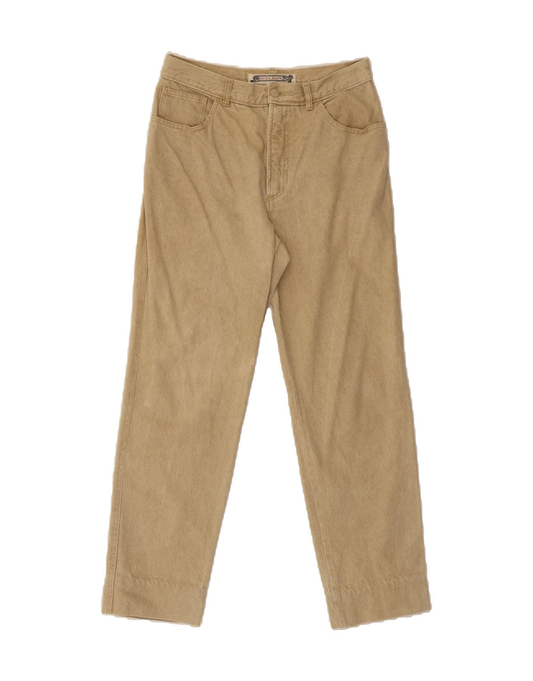 KRIZIA Mens Straight Jeans W32 L27  Beige Cotton Vintage Krizia and Second-Hand Krizia from Messina Hembry 