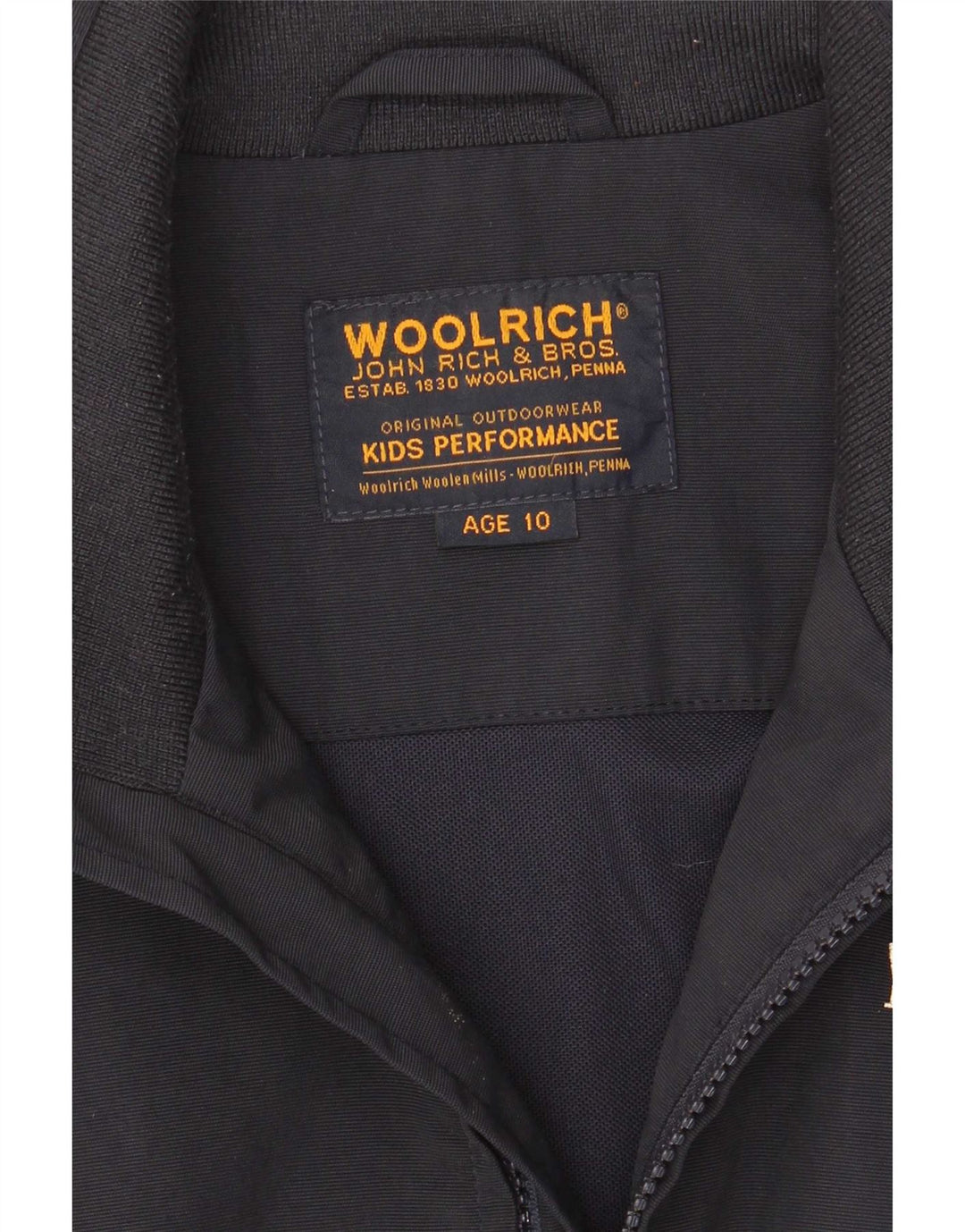 Woolrich Bomberjacke für Jungen, 9–10 Jahre, Marineblau