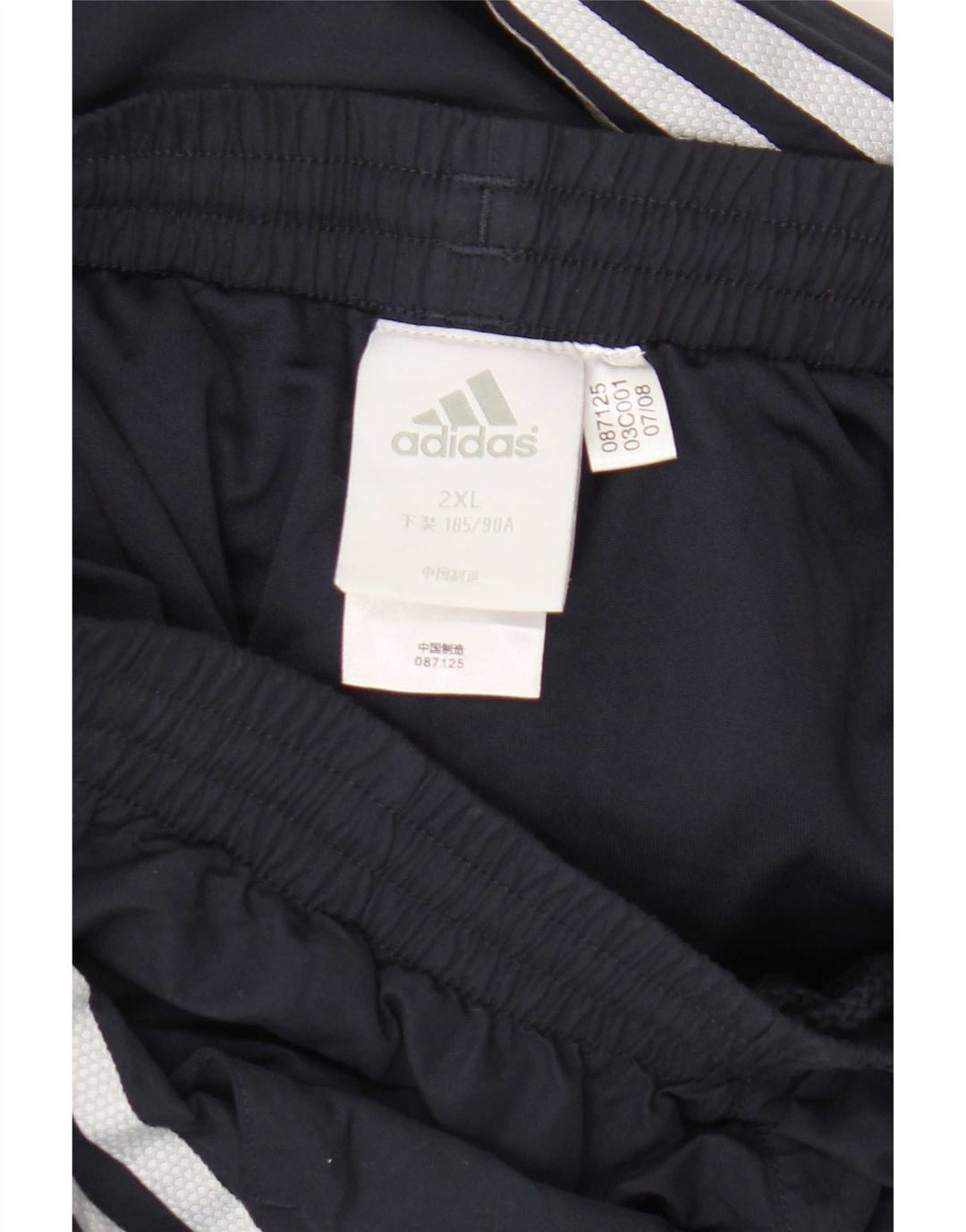 Adidas Herren Trainingshose 2XL Marineblau