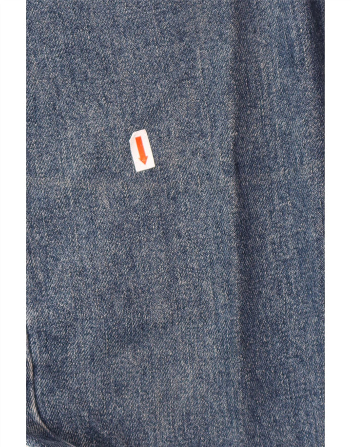 ARMANI Herren Straight Jeans W33 L34 Blaue Baumwolle
