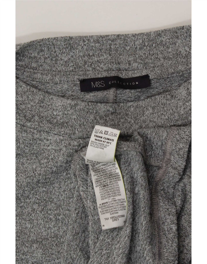 Marks & Spencer Damen-Blusenoberteil, UK 20 2XL, grau meliertes Polyester