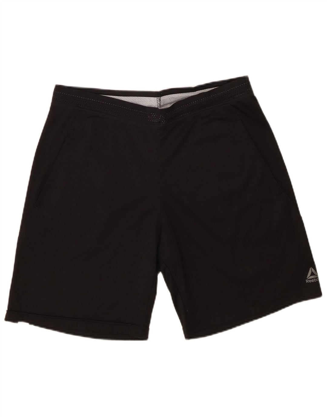 Reebok Herren Sportshorts Medium Schwarz Polyester