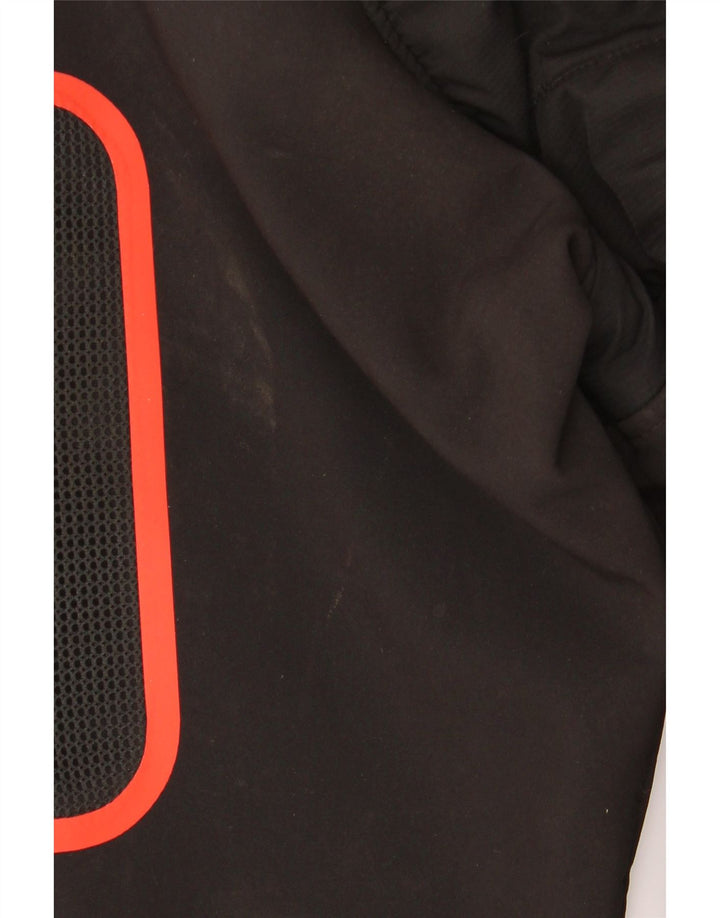 NAUTICA Herren-Kapuzenpullover mit Reißverschluss, Mittelschwarzes Polyester