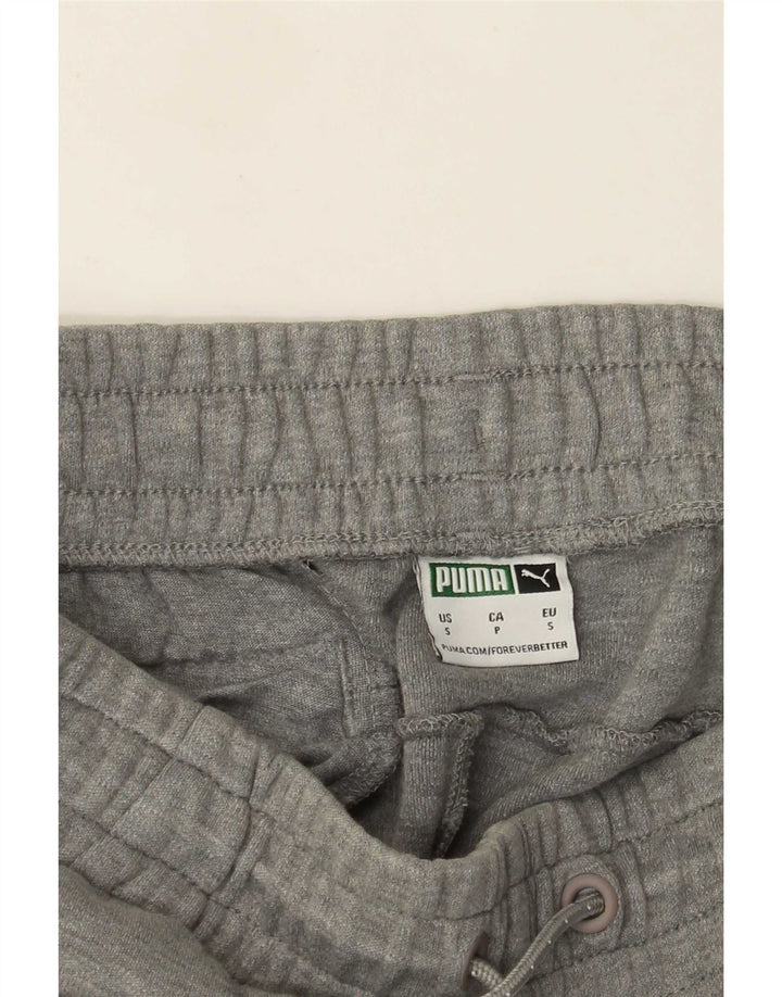 Puma Herren-Trainingshose, Jogginghose, Größe S, grau gefleckt