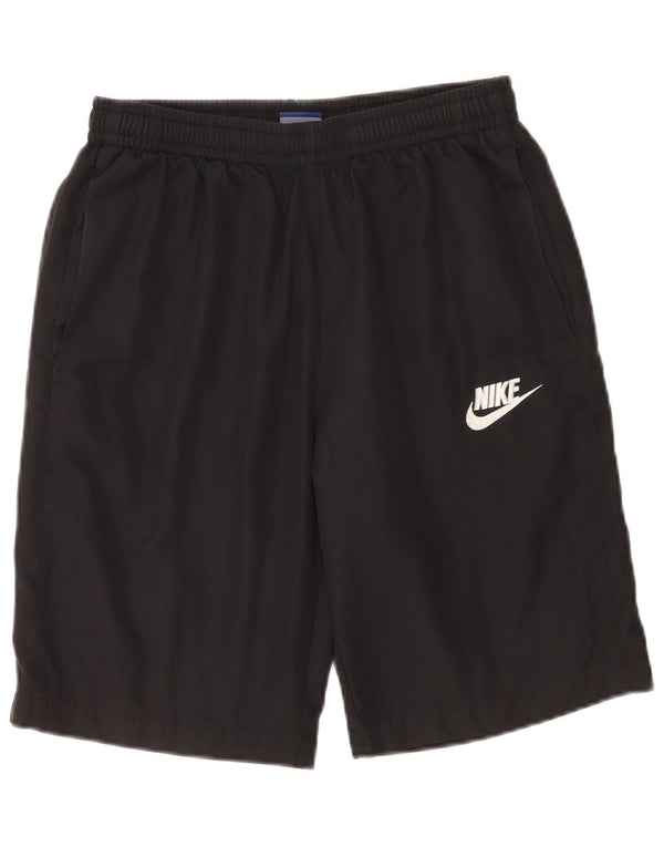Nike Herren Sportshorts Medium Schwarz Polyester