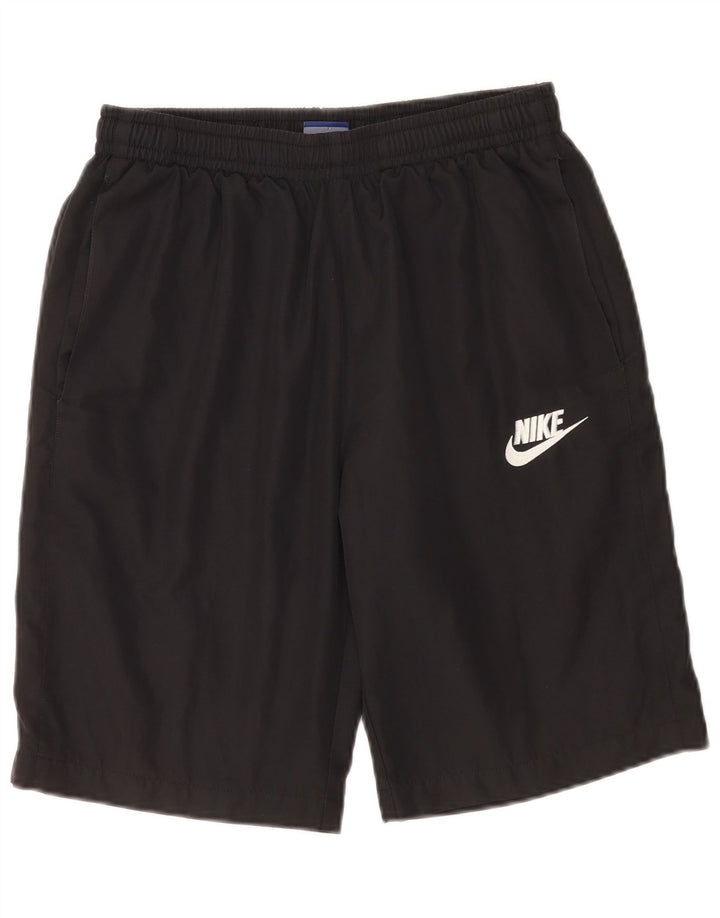 Nike Herren Sportshorts Medium Schwarz Polyester